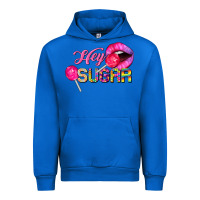 Cobalt hey sugar valentine's day Urban Hoodie - FaDigitalArtStudio