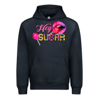 Navy hey sugar valentine's day Urban Hoodie - FaDigitalArtStudio