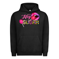 Pigment Black hey sugar valentine's day Urban Hoodie - FaDigitalArtStudio