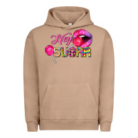 Pigment Burro hey sugar valentine's day Urban Hoodie - FaDigitalArtStudio