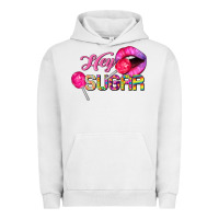 Pigment Lunar Rock hey sugar valentine's day Urban Hoodie - FaDigitalArtStudio
