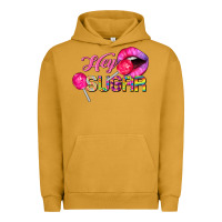Pigment Peanut Butter hey sugar valentine's day Urban Hoodie - FaDigitalArtStudio