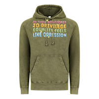 Vintage Olive to those accustomed to privilege Vintage Hoodie - MaliasSmallBusiness
