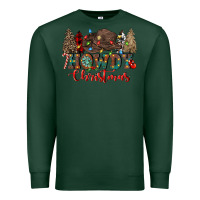 Sports Green howdy christmas Premium Sweatshirt - CowGirlArtShop