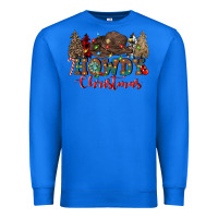 True Royal howdy christmas Premium Sweatshirt - CowGirlArtShop