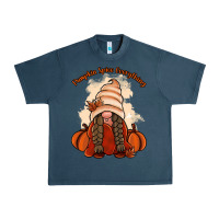 Midnight Navy Pumpkin spice every thing Urban Heavy Tee - NancyCooperArtShop
