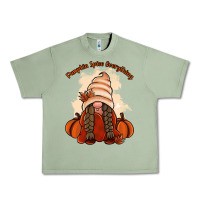 Oil Green Pumpkin spice every thing Urban Heavy Tee - NancyCooperArtShop