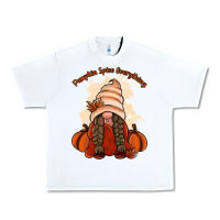 White Pumpkin spice every thing Urban Heavy Tee - NancyCooperArtShop