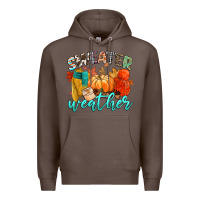 Coffee weather Premium Hoodie - CowGirlArtShop
