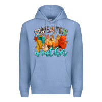 Colony Blue weather Premium Hoodie - CowGirlArtShop