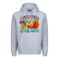 Heather Grey weather Premium Hoodie - CowGirlArtShop