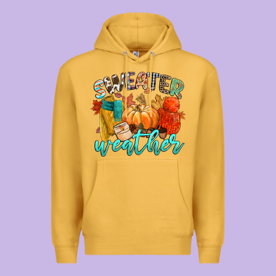 Weather Premium Hoodie Designed By Cowgirlartshop