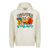 Oatmeal Heather weather Premium Hoodie - CowGirlArtShop