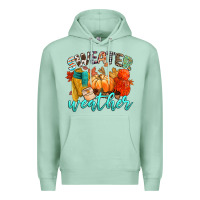 Seafoam weather Premium Hoodie - CowGirlArtShop