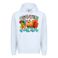 White weather Premium Hoodie - CowGirlArtShop