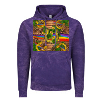 Cloud Purple st patricks day horseshoe shamrock rainbow gold Vintage Hoodie - RanaPortraitStore