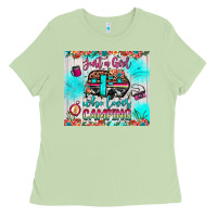 Matcha just a girl who loves camping Ladies Tee - JahusDesignShop