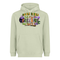 Matcha double double toil and trouble fire and burn cauld Heavyweight Hoodie - CowGirlArtShop