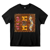 Black senior mom Heavy Core Tee - AdoDesignShop
