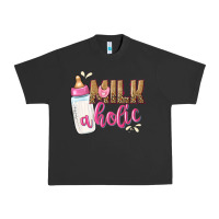 Pigment Black milkaholic girls Urban Heavy Tee - NancyCooperArtShop