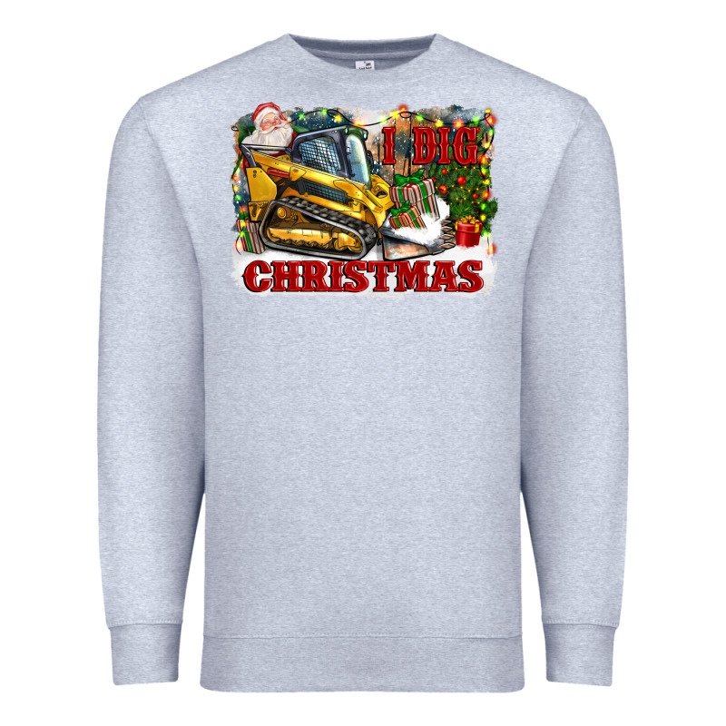 I Dig Christmas Premium Sweatshirt by CowGirlArtShop | Teevron