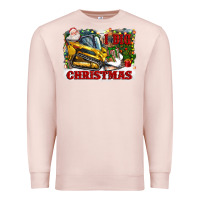 Pale Pink i dig christmas Premium Sweatshirt - CowGirlArtShop