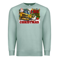 Seafoam i dig christmas Premium Sweatshirt - CowGirlArtShop