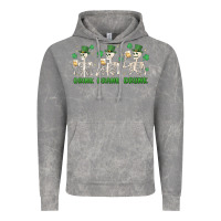 Cloud Rock drink drank drunk st. patricks day skeletons Vintage Hoodie - MaliasSmallBusiness