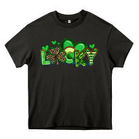 Asphalt lucky st patrick s day Heavy Core Tee - Artiststas