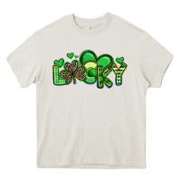 Cream lucky st patrick s day Heavy Core Tee - Artiststas