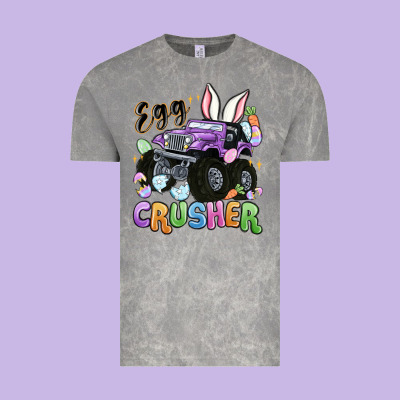 Egg Crusher Vintage Tee Designed By Maliassmallbusiness