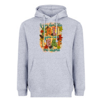 Heather Grey if you dont like fall you can leaf me alone Heavyweight Hoodie - CowGirlArtShop