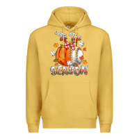 Antique Gold its the season baseball Premium Hoodie - CowGirlArtShop