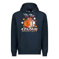 Navy its the season baseball Premium Hoodie - CowGirlArtShop