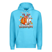 Ocean Blue its the season baseball Premium Hoodie - CowGirlArtShop