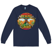 Navy desert darlin' sunglassess Long Sleeve Tee - JahusDesignShop