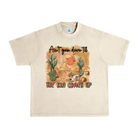 Sandshell ain t going down til the sun comes up Urban Heavy Tee - MaliasSmallBusiness