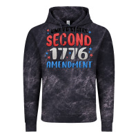 Cloud Black united states second 1776 amendment Vintage Hoodie - MaliasSmallBusiness