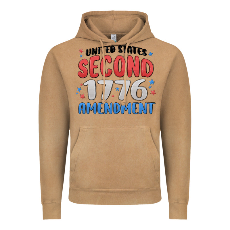 United States Second 1776 Amendment Vintage Hoodie by MaliasSmallBusiness | Teevron
