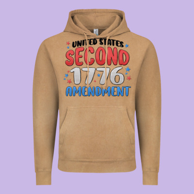 United States Second 1776 Amendment Vintage Hoodie Designed By Maliassmallbusiness