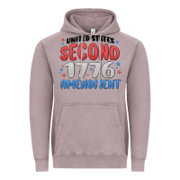 Vintage Zinc united states second 1776 amendment Vintage Hoodie - MaliasSmallBusiness