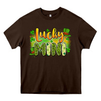 Chocolate Brown lucky mini Heavy Core Tee - Artiststas