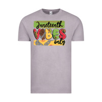 Vintage Zinc juneteenth vibes only Vintage Tee - MaliasSmallBusiness