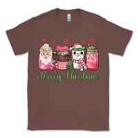 Chestnut pink  merry christmas coffee Classic Tee - JahusDesignShop