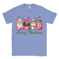 Colony Blue pink  merry christmas coffee Classic Tee - JahusDesignShop