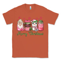 Copper pink  merry christmas coffee Classic Tee - JahusDesignShop