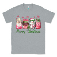 Heather Grey pink  merry christmas coffee Classic Tee - JahusDesignShop