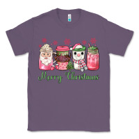 Lavender pink  merry christmas coffee Classic Tee - JahusDesignShop