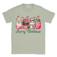 Matcha pink  merry christmas coffee Classic Tee - JahusDesignShop
