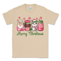 Mushroom pink  merry christmas coffee Classic Tee - JahusDesignShop